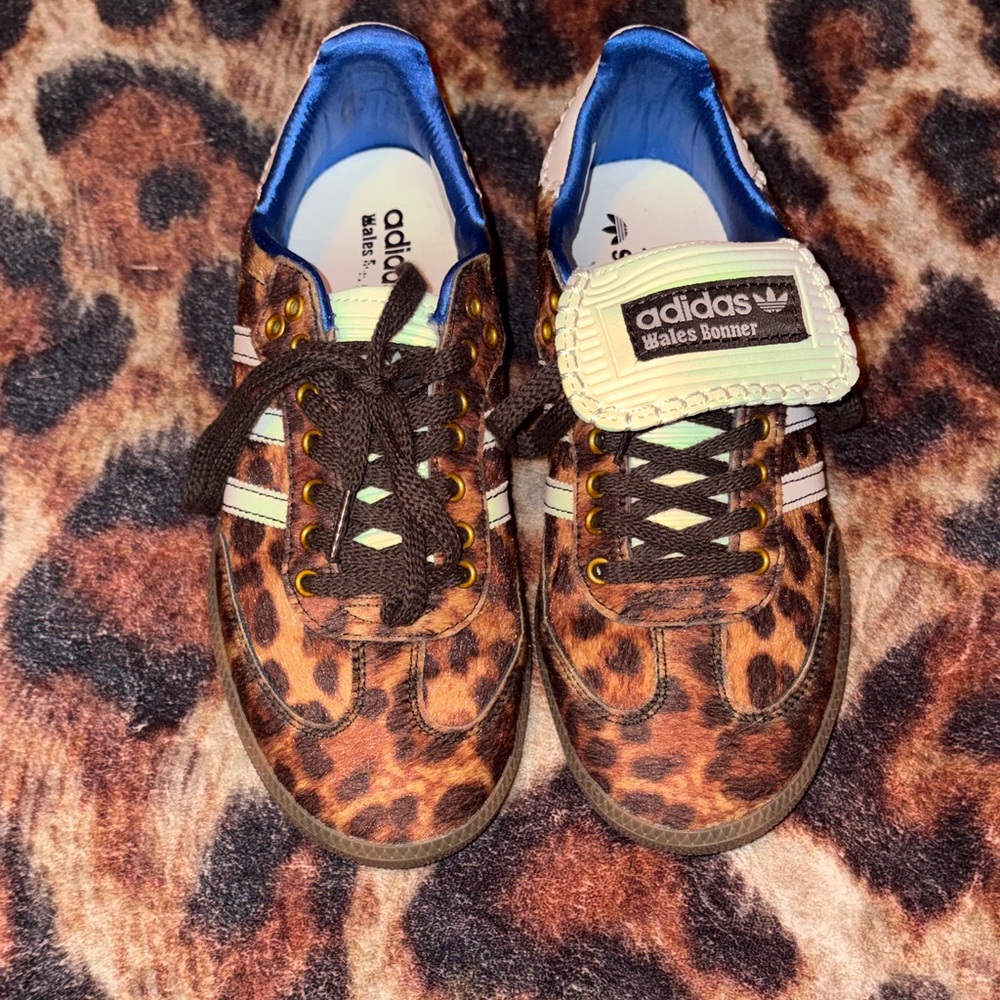 adidas Leopard Print wales Bonner samba
